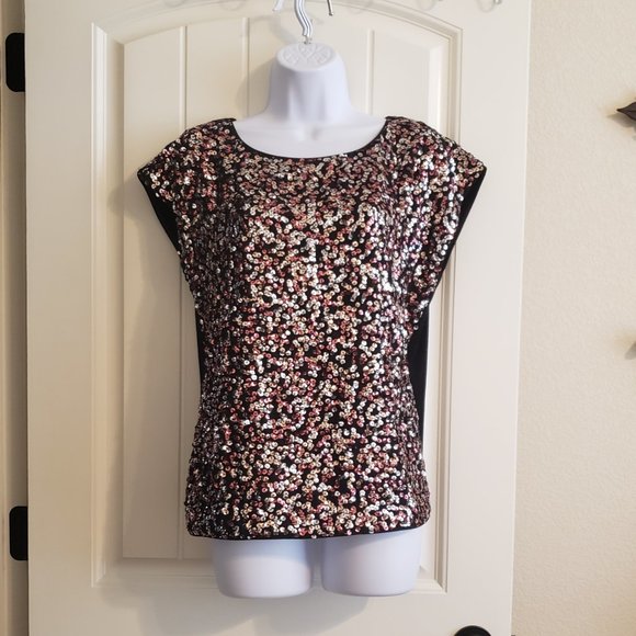 Vince Camuto Tops - Vince Camuto Sequin  Top  NWT